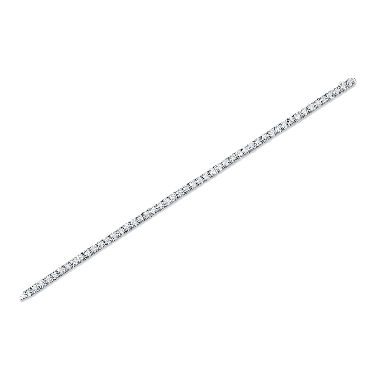 Moissanite Eternity Bracelet