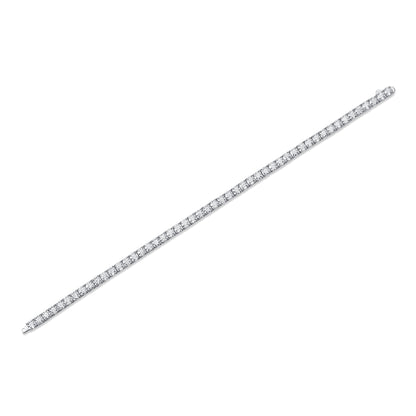 Moissanite Eternity Bracelet