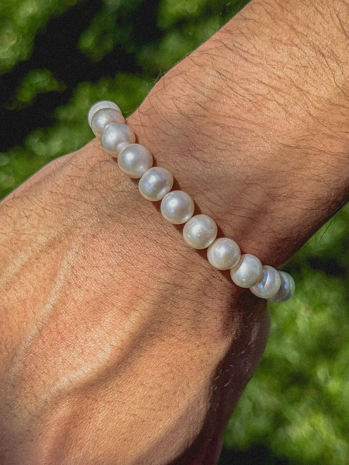 Genuine Natural White Freshwater Pearl Bracelet