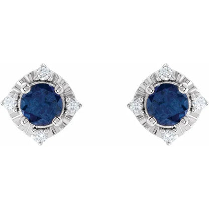 Diana Cuatro Halo Earrings Silver
