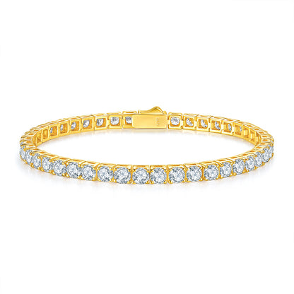 Moissanite Eternity Bracelet