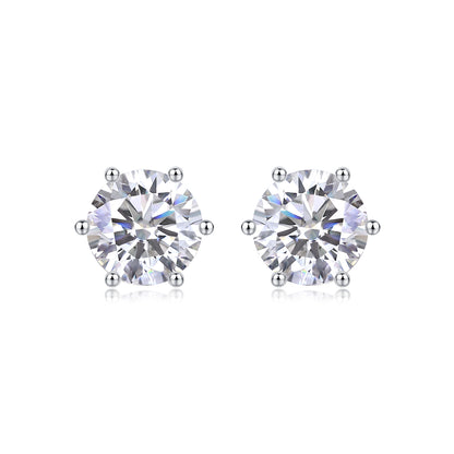 Moissanite Stud Earrings