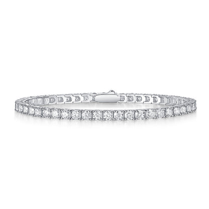 Moissanite Eternity Bracelet
