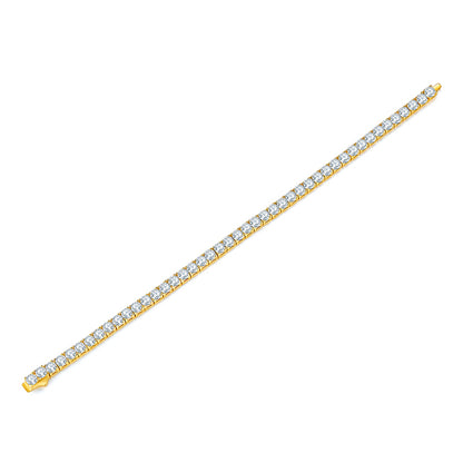Moissanite Eternity Bracelet